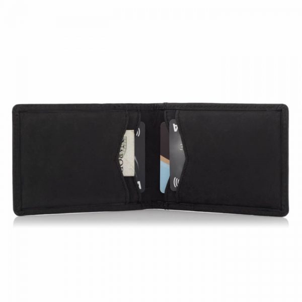 Portfel męski SLIM wallet czarny ZC03