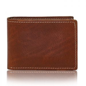 Portfel slim wallet jucht brązowy BW28